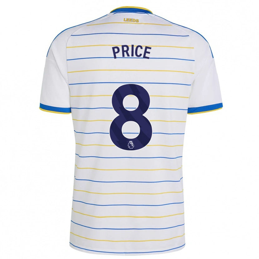 Danxen Criança Camisola Leoni Price #8 Vermelho Amarelo Azul Principal 2026/27 Camisa Brasil