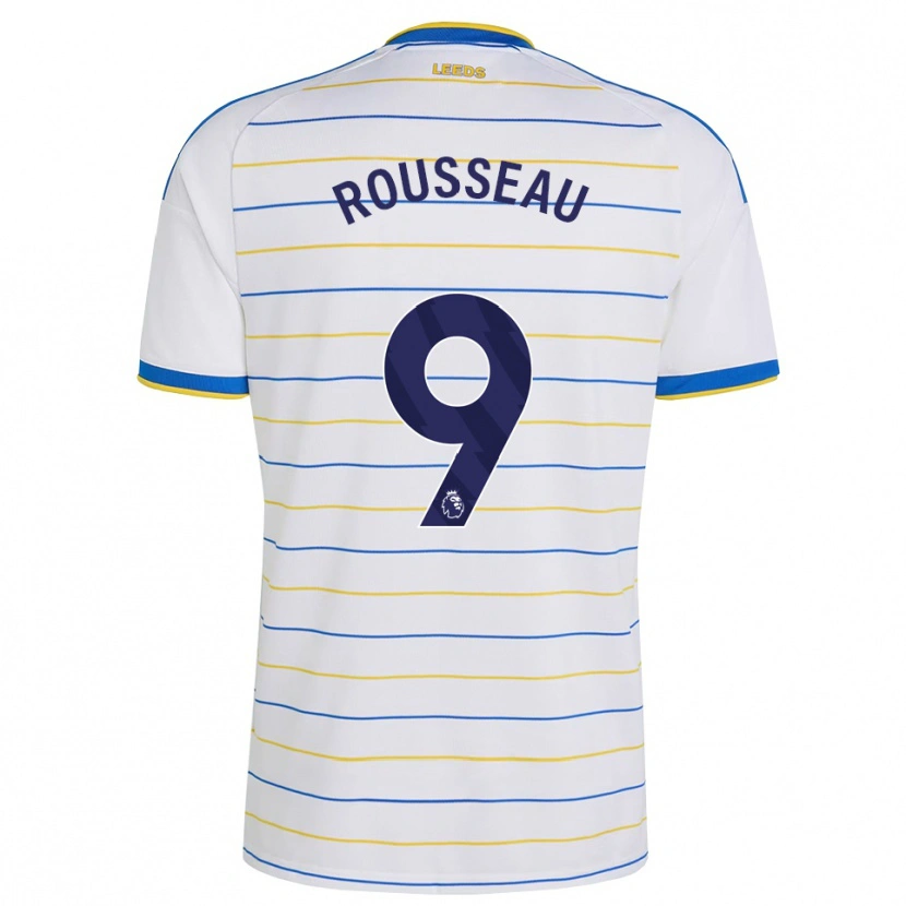 Danxen Criança Camisola Jess Rousseau #9 Vermelho Amarelo Azul Principal 2026/27 Camisa Brasil