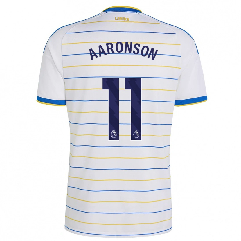 Danxen Criança Camisola Brenden Aaronson #11 Vermelho Amarelo Azul Principal 2026/27 Camisa Brasil