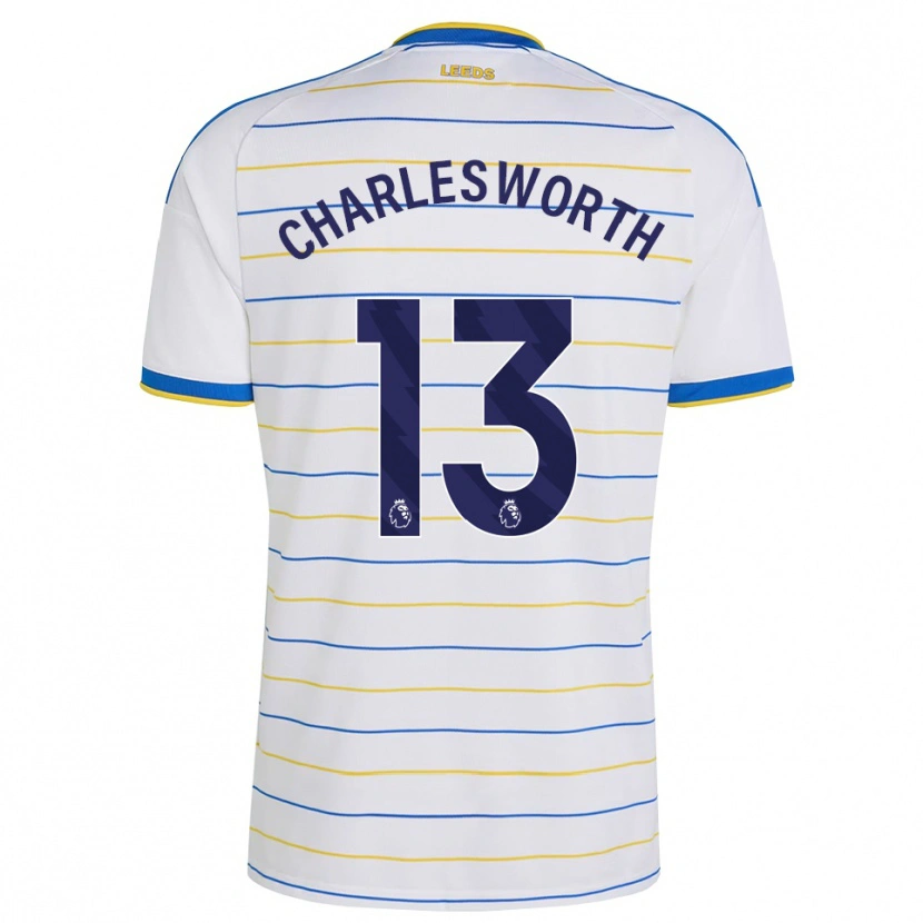 Danxen Criança Camisola Millie Robshaw-Charlesworth #13 Vermelho Amarelo Azul Principal 2026/27 Camisa Brasil