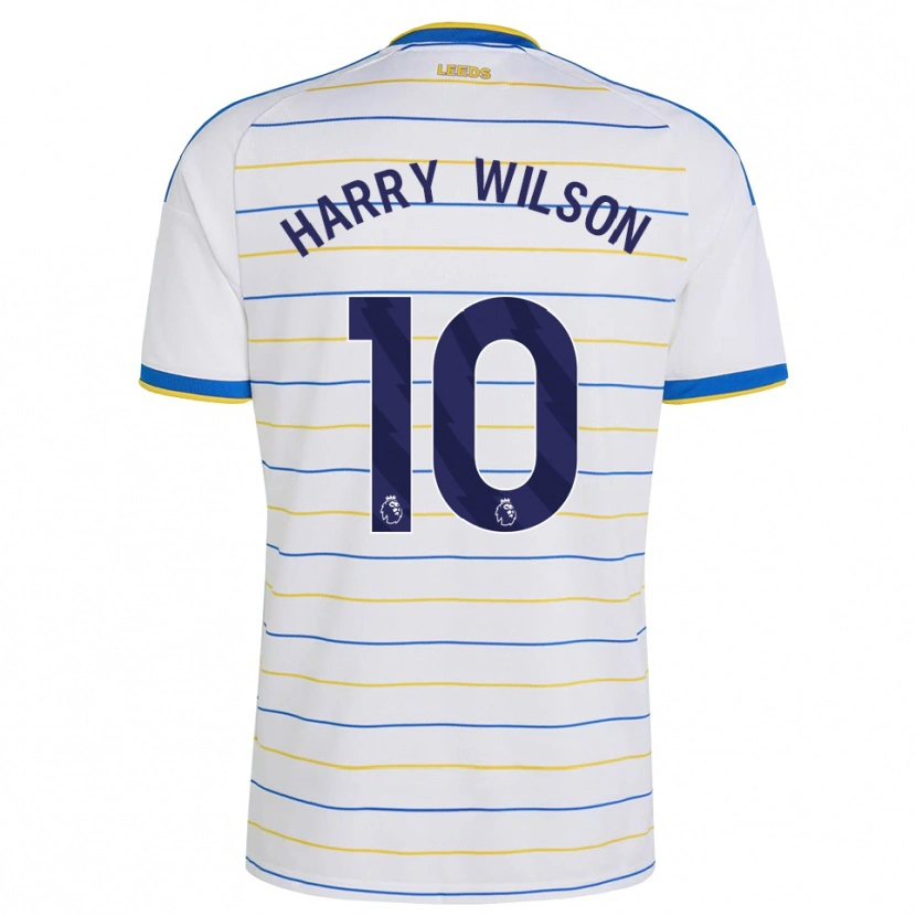 Danxen Criança Camisola Harry Wilson #10 Vermelho Amarelo Azul Principal 2026/27 Camisa Brasil