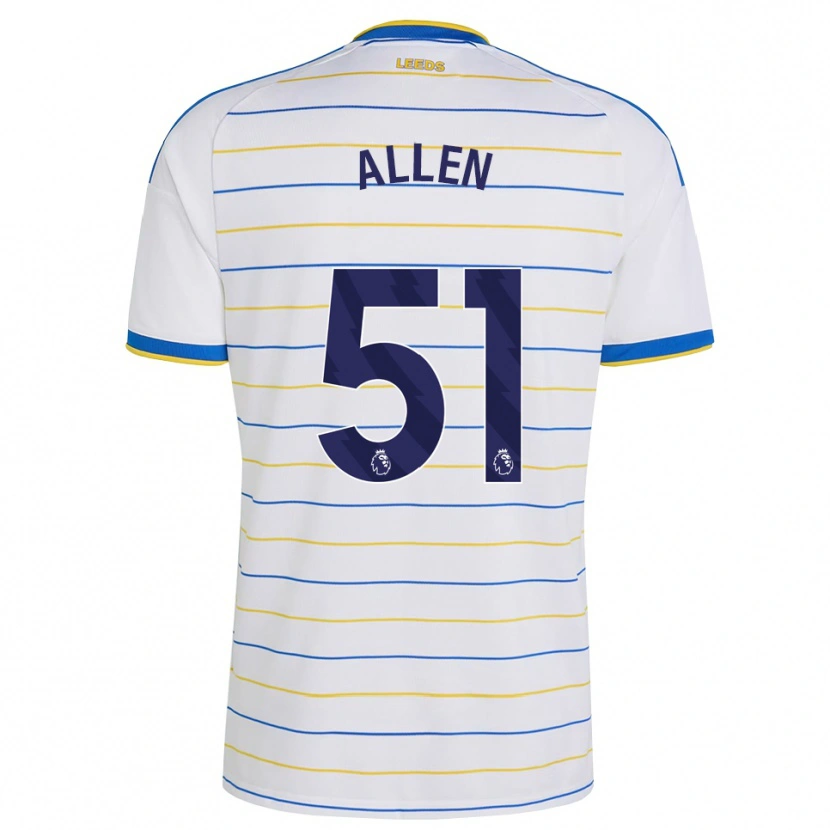 Danxen Criança Camisola Charlie Allen #51 Vermelho Amarelo Azul Principal 2026/27 Camisa Brasil