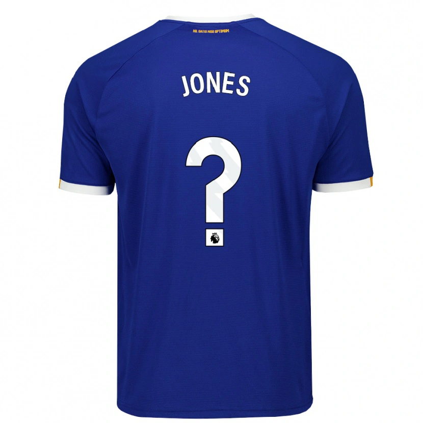 Danxen Criança Camisola Edward Jones #0 Azul Branco Amarelo Principal 2026/27 Camisa Brasil
