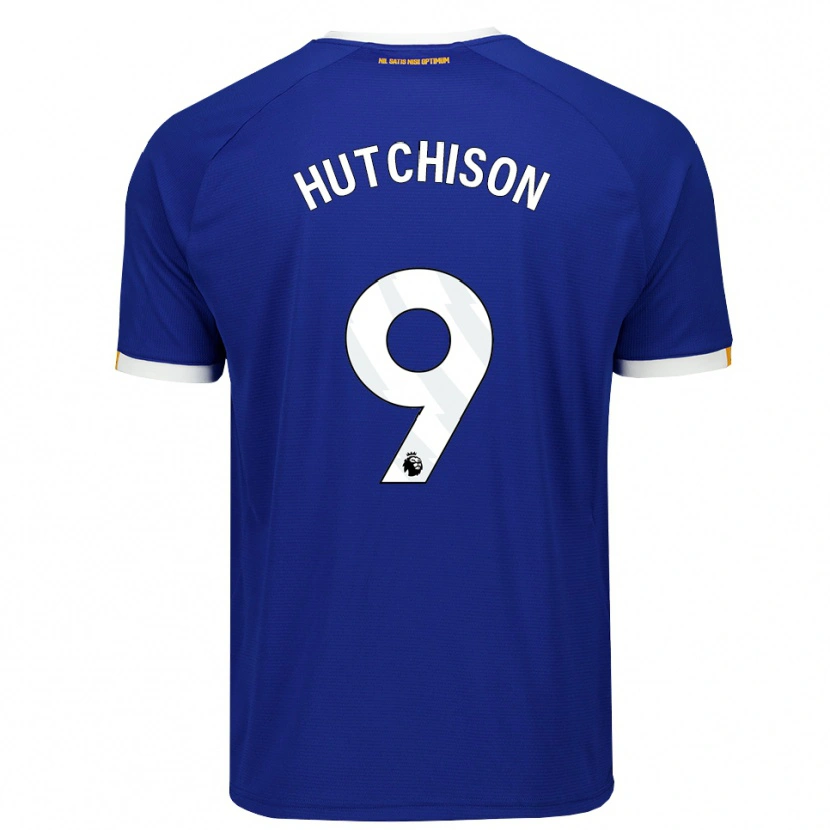 Danxen Criança Camisola Kai Hutchison #9 Azul Branco Amarelo Principal 2026/27 Camisa Brasil