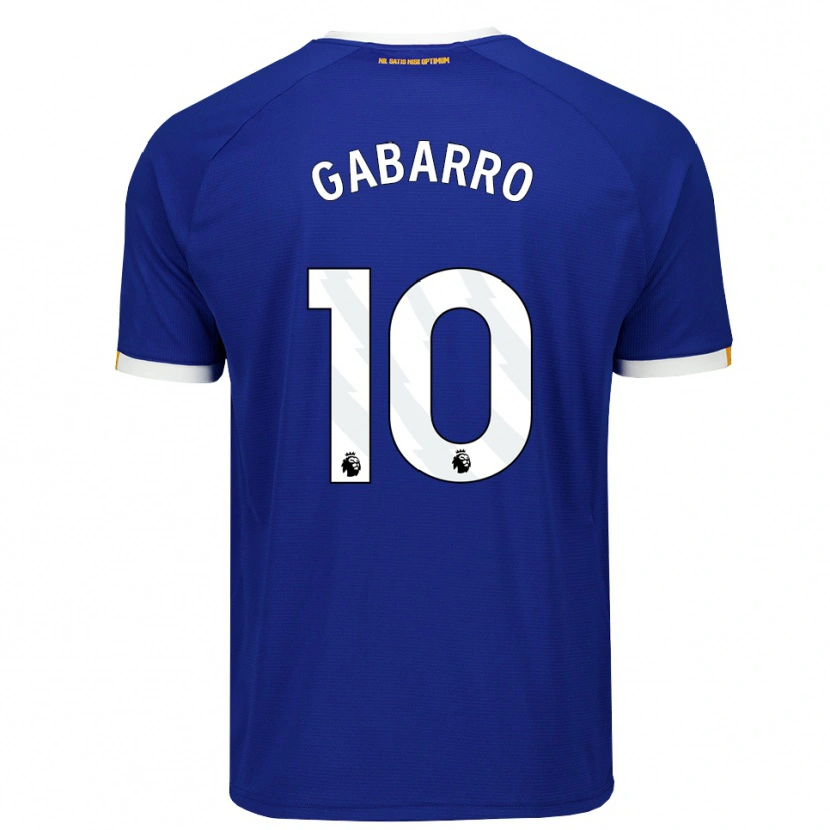 Danxen Criança Camisola Inma Gabarro #10 Azul Branco Amarelo Principal 2026/27 Camisa Brasil