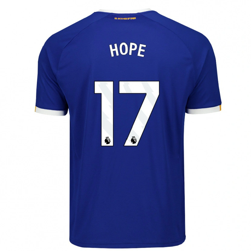 Danxen Criança Camisola Lucy Hope #17 Azul Branco Amarelo Principal 2026/27 Camisa Brasil