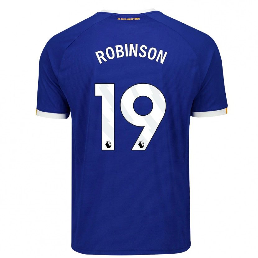 Danxen Criança Camisola Katie Robinson #19 Azul Branco Amarelo Principal 2026/27 Camisa Brasil