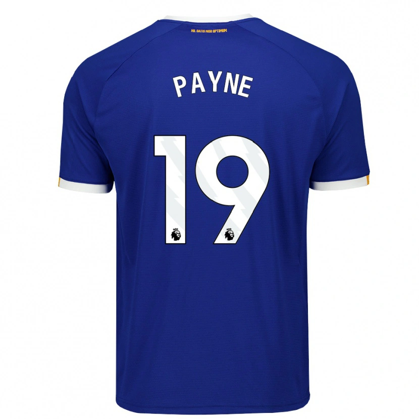 Danxen Criança Camisola Heather Payne #19 Azul Branco Amarelo Principal 2026/27 Camisa Brasil