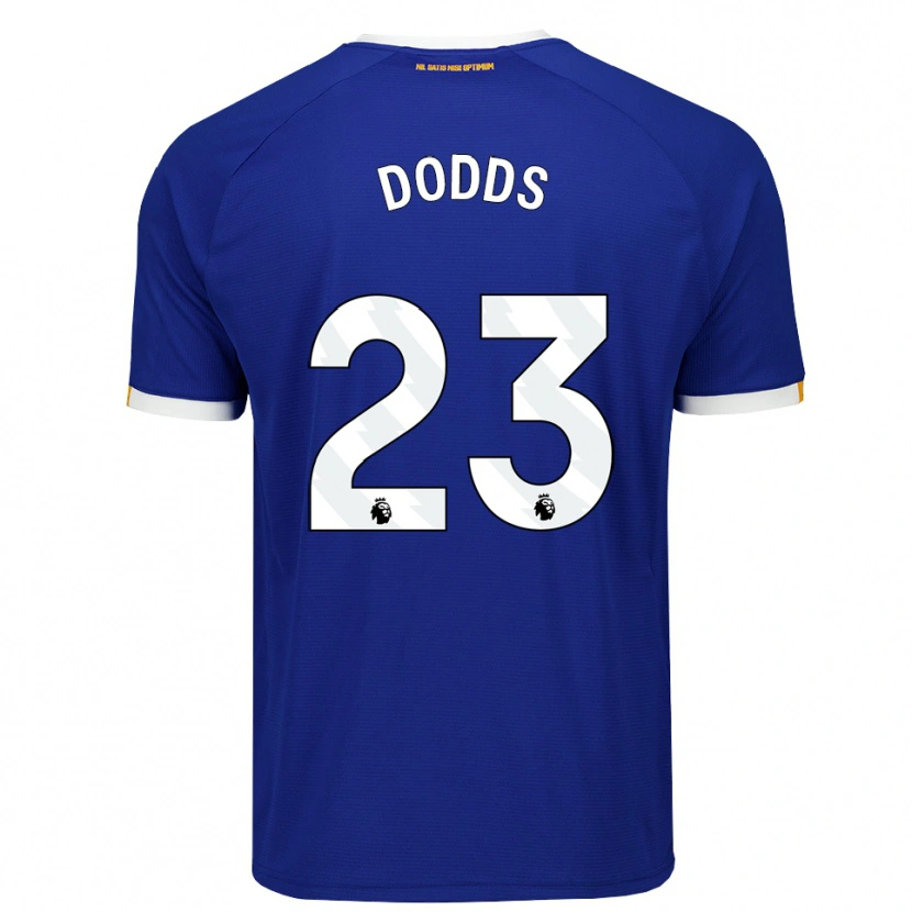 Danxen Criança Camisola John Dodds #23 Azul Branco Amarelo Principal 2026/27 Camisa Brasil