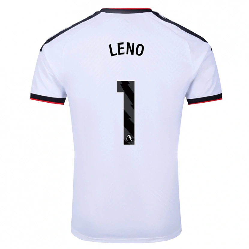 Danxen Criança Camisola Bernd Leno #1 Branco Preto Vermelho Principal 2026/27 Camisa Brasil