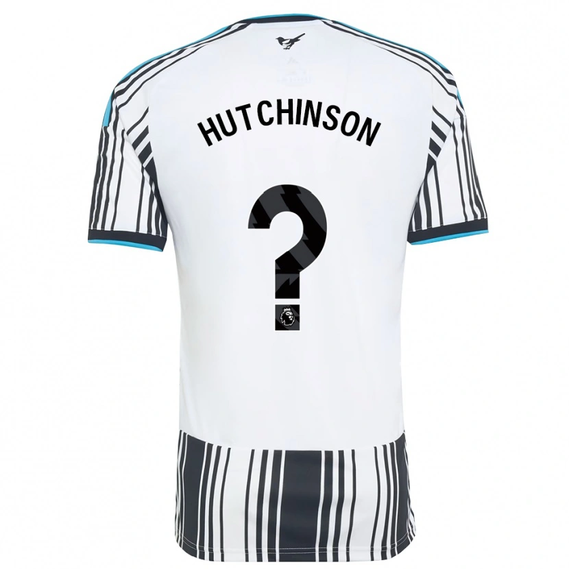 Danxen Criança Camisola Noah Hutchinson #0 Skyblue Preto Branco Principal 2026/27 Camisa Brasil