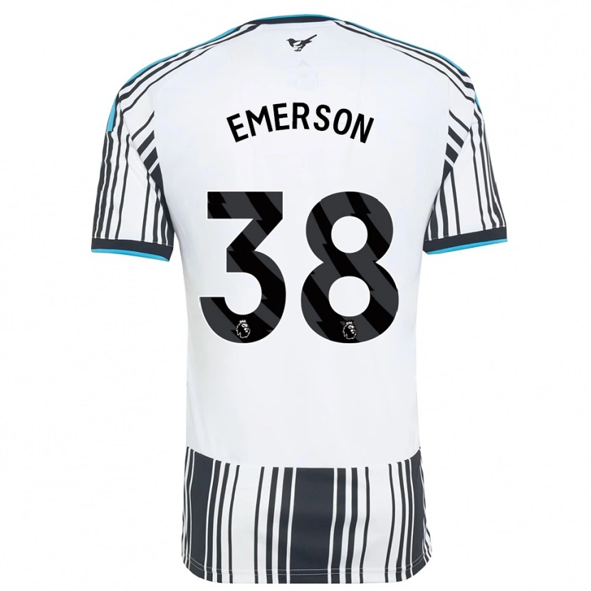 Danxen Criança Camisola Johnny Emerson #38 Skyblue Preto Branco Principal 2026/27 Camisa Brasil
