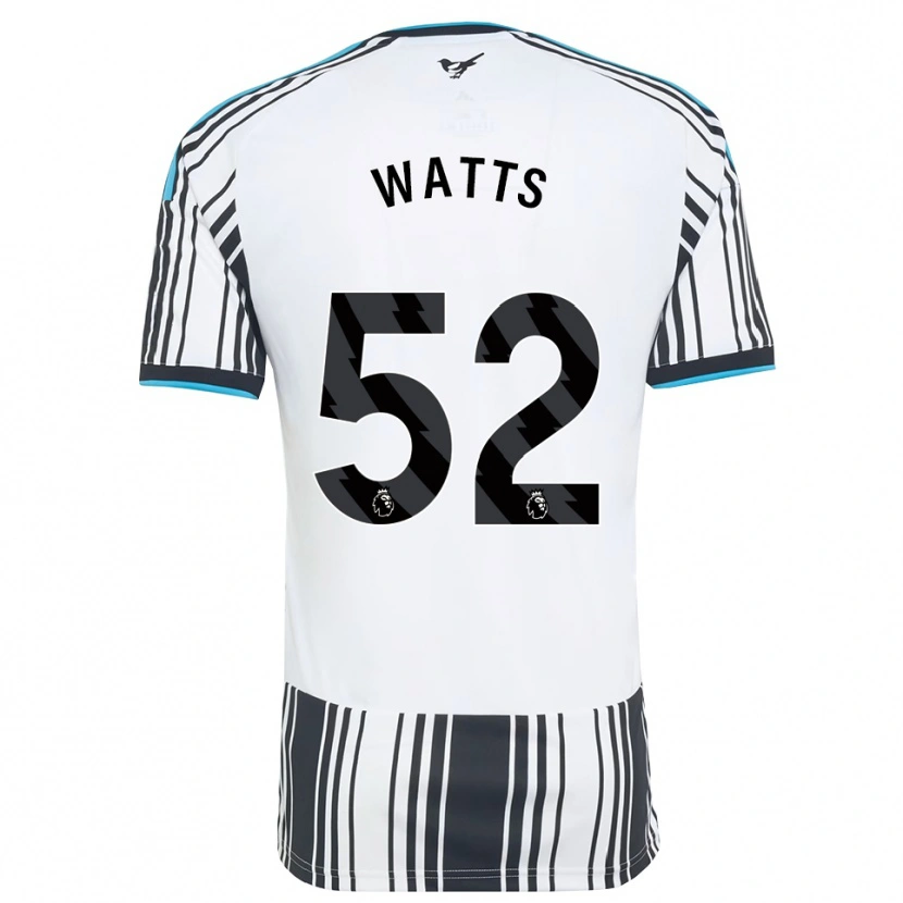 Danxen Criança Camisola Logan Watts #52 Skyblue Preto Branco Principal 2026/27 Camisa Brasil