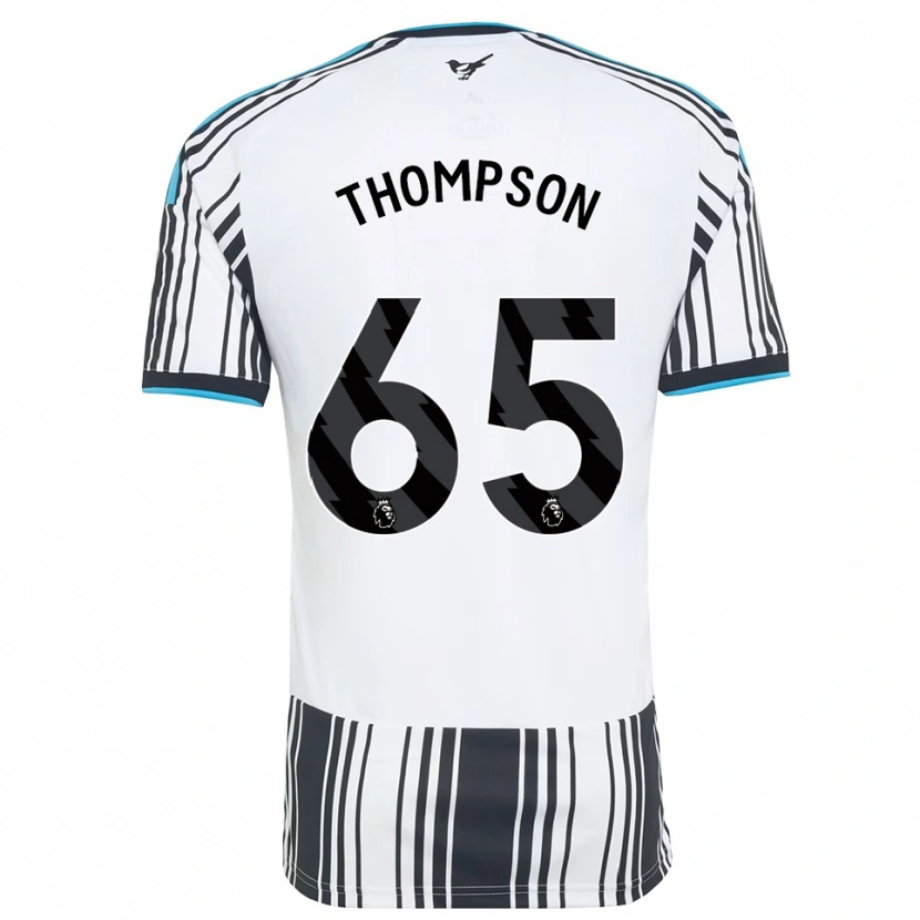 Danxen Criança Camisola Ciaran Thompson #65 Skyblue Preto Branco Principal 2026/27 Camisa Brasil