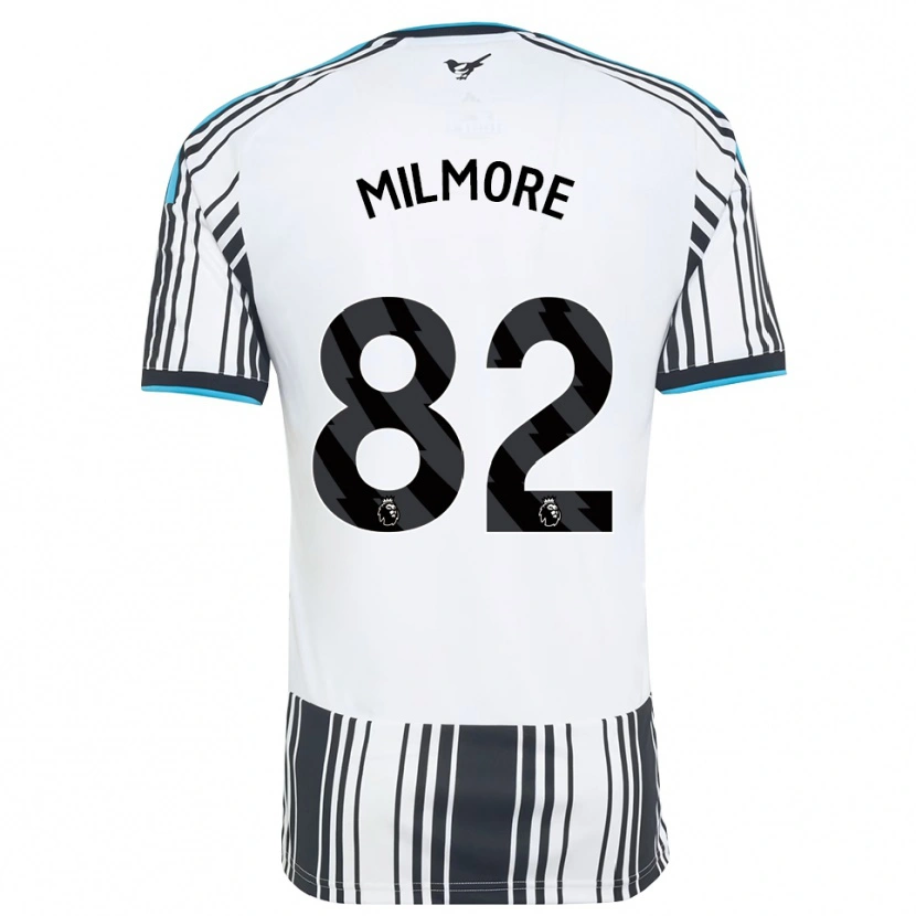 Danxen Criança Camisola Carter Milmore #82 Skyblue Preto Branco Principal 2026/27 Camisa Brasil