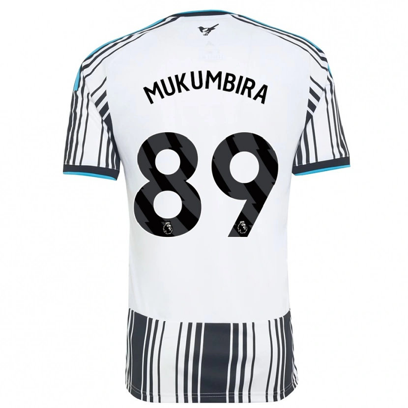 Danxen Criança Camisola Leon Mukumbira #89 Skyblue Preto Branco Principal 2026/27 Camisa Brasil