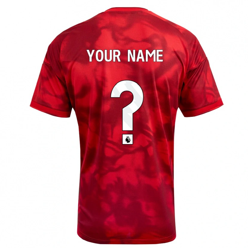 Danxen Criança Camisola Seu Nome #0 Crimson Branco Principal 2026/27 Camisa Brasil