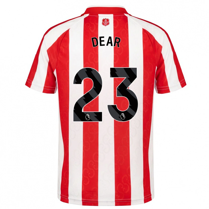 Danxen Criança Camisola Jenna Dear #23 Vermelho Branco Preto Principal 2026/27 Camisa Brasil