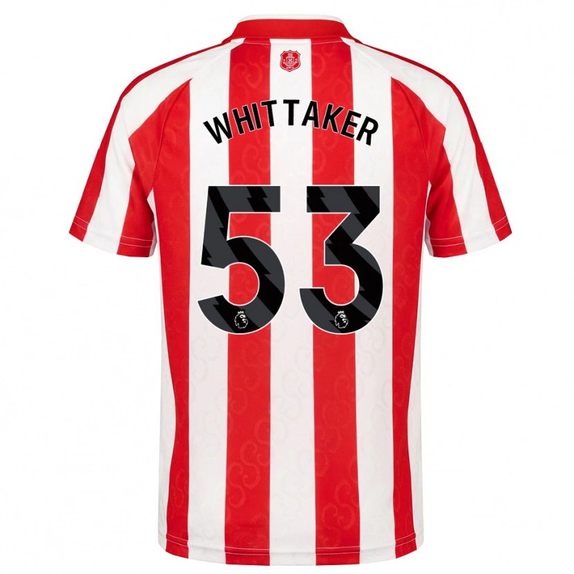 Danxen Criança Camisola Jack Whittaker #53 Vermelho Branco Preto Principal 2026/27 Camisa Brasil