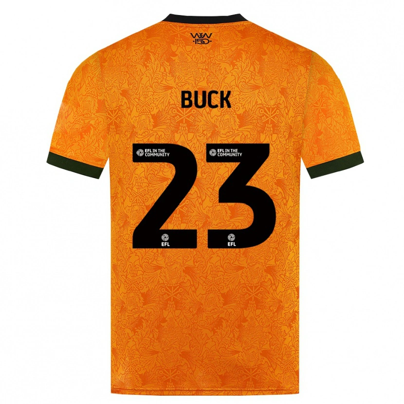 Danxen Criança Camisola Alex Buck #23 Laranja Preto Principal 2026/27 Camisa Brasil
