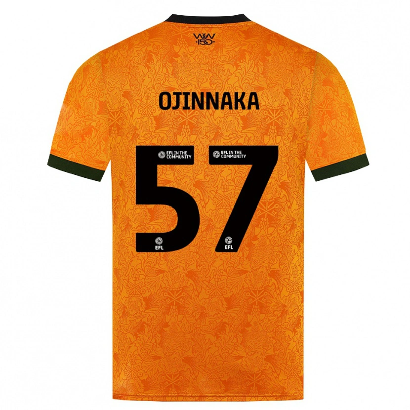 Danxen Criança Camisola Temple Ojinnaka #57 Laranja Preto Principal 2026/27 Camisa Brasil