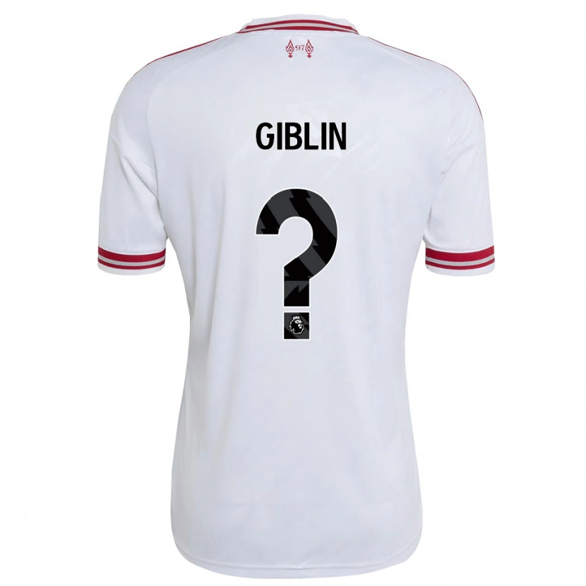Danxen Criança Camisola Nathan Giblin #0 Vermelho Branco Alternativa 2026/27 Camisa Brasil