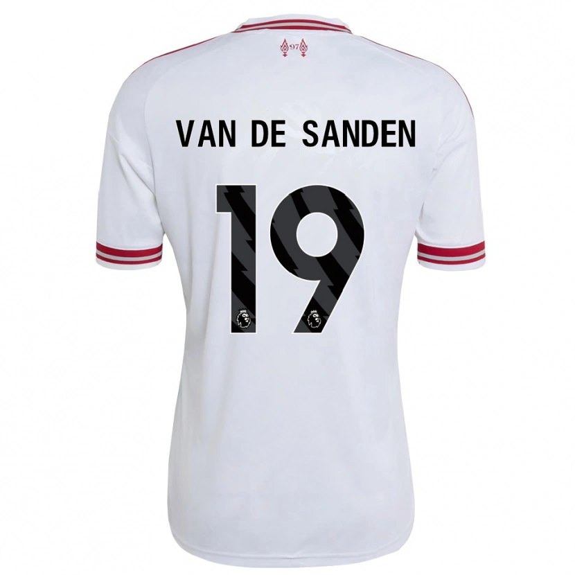 Danxen Criança Camisola Shanice Van De Sanden #19 Vermelho Branco Alternativa 2026/27 Camisa Brasil