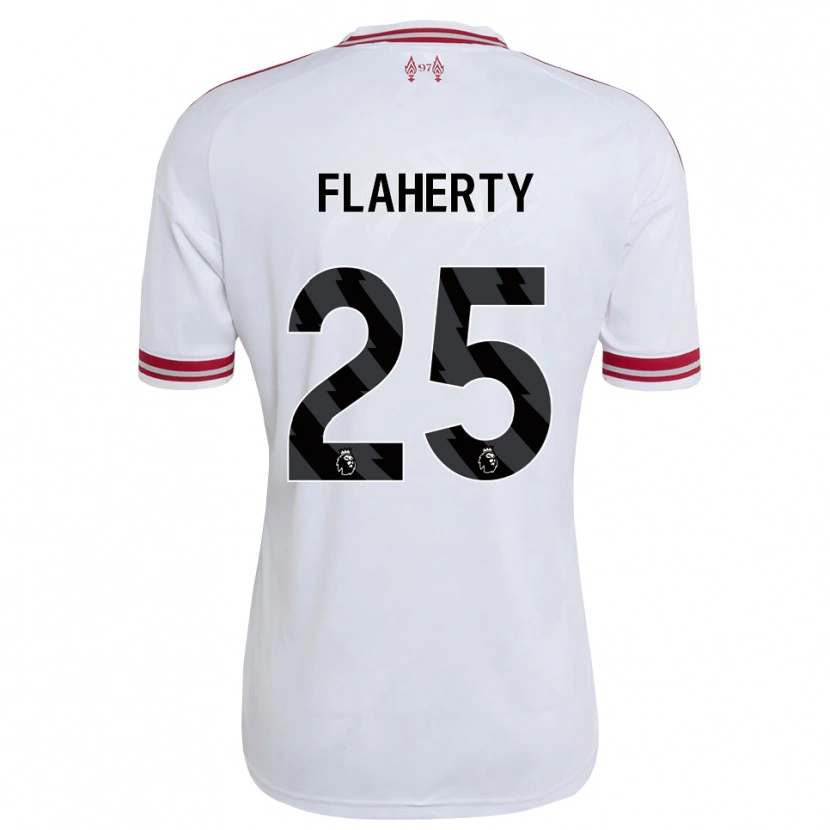 Danxen Criança Camisola Gilly Flaherty #25 Vermelho Branco Alternativa 2026/27 Camisa Brasil