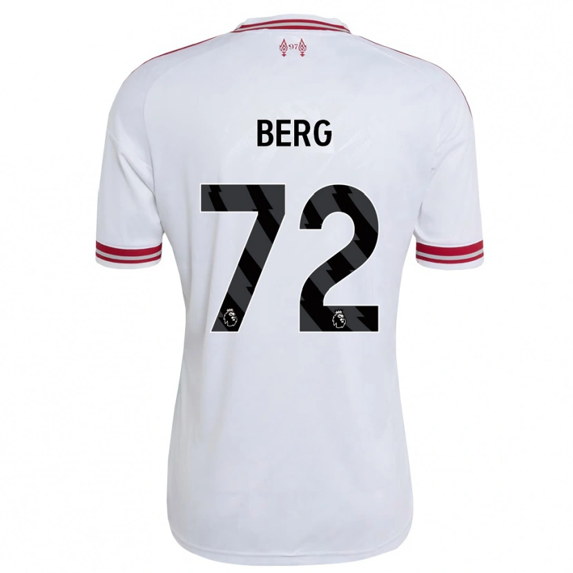 Danxen Criança Camisola Sepp Van Den Berg #72 Vermelho Branco Alternativa 2026/27 Camisa Brasil