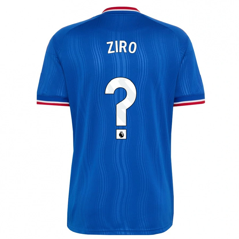 Danxen Criança Camisola Emmanuel Ziro #0 Azul Branco Vermelho Alternativa 2026/27 Camisa Brasil