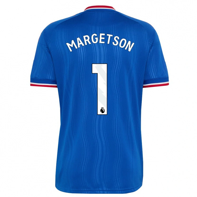 Danxen Criança Camisola Kit Margetson #1 Azul Branco Vermelho Alternativa 2026/27 Camisa Brasil