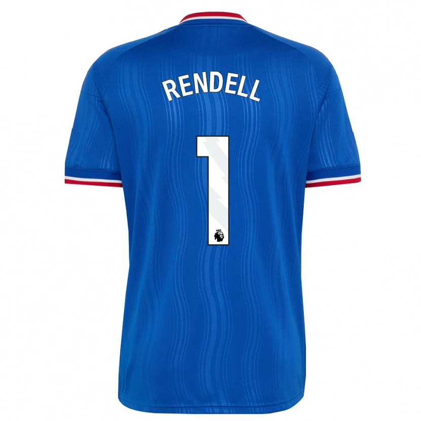 Danxen Criança Camisola Kayla Rendell #1 Azul Branco Vermelho Alternativa 2026/27 Camisa Brasil