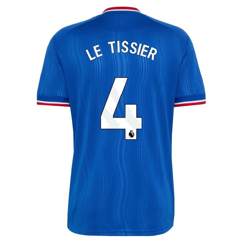 Danxen Criança Camisola Maya Le Tissier #4 Azul Branco Vermelho Alternativa 2026/27 Camisa Brasil