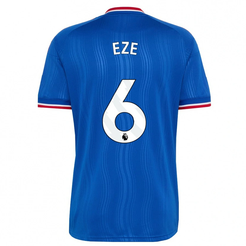 Danxen Criança Camisola David Eze #6 Azul Branco Vermelho Alternativa 2026/27 Camisa Brasil