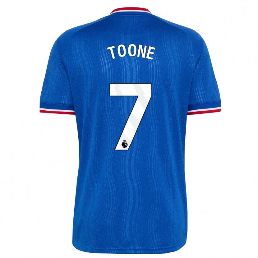 Danxen Criança Camisola Ella Toone #7 Azul Branco Vermelho Alternativa 2026/27 Camisa Brasil