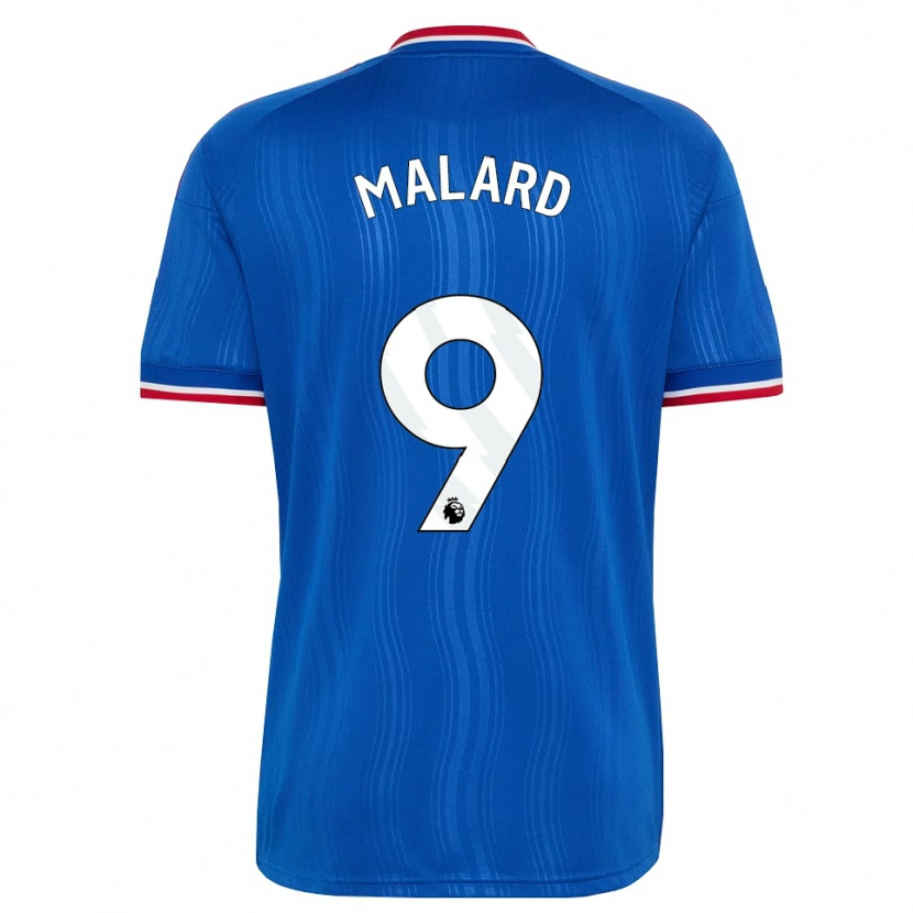 Danxen Criança Camisola Melvine Malard #9 Azul Branco Vermelho Alternativa 2026/27 Camisa Brasil