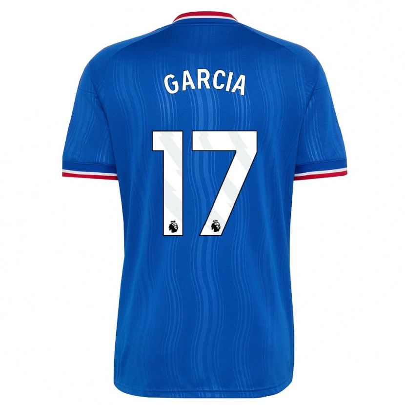 Danxen Criança Camisola Lucia Garcia #17 Azul Branco Vermelho Alternativa 2026/27 Camisa Brasil