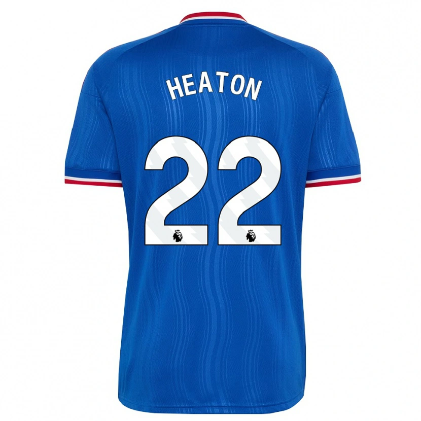Danxen Criança Camisola Tom Heaton #22 Azul Branco Vermelho Alternativa 2026/27 Camisa Brasil