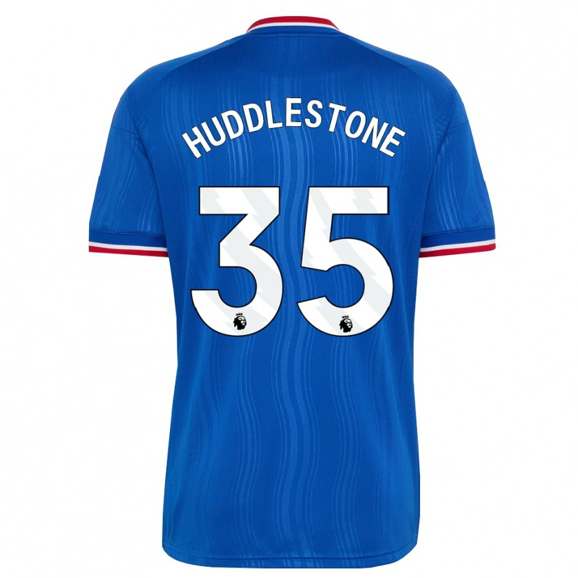 Danxen Criança Camisola Tom Huddlestone #35 Azul Branco Vermelho Alternativa 2026/27 Camisa Brasil