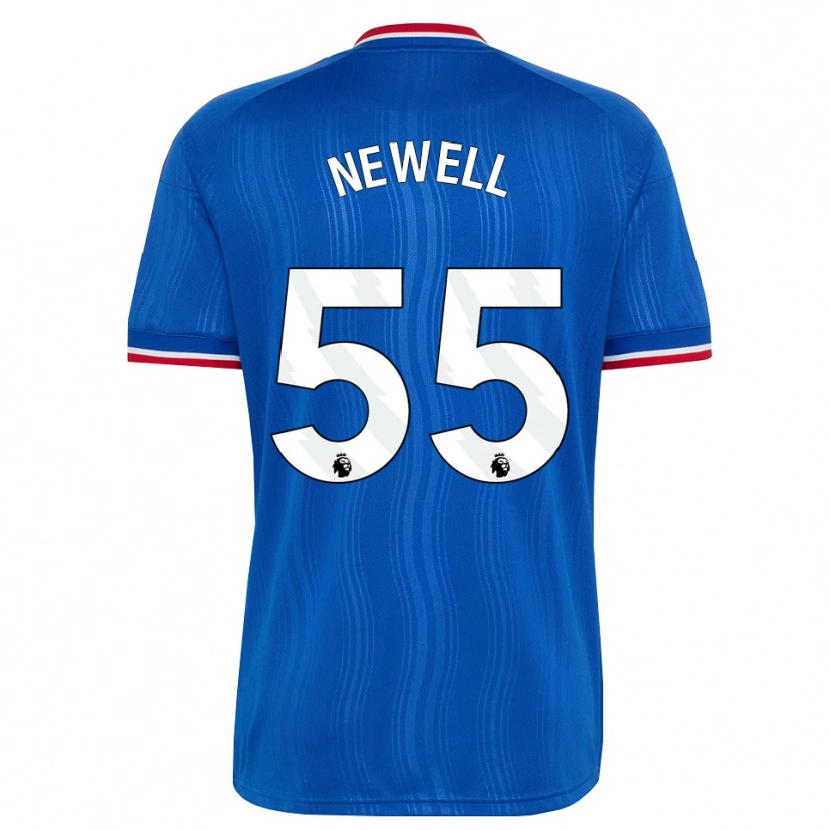 Danxen Criança Camisola Lucy Newell #55 Azul Branco Vermelho Alternativa 2026/27 Camisa Brasil