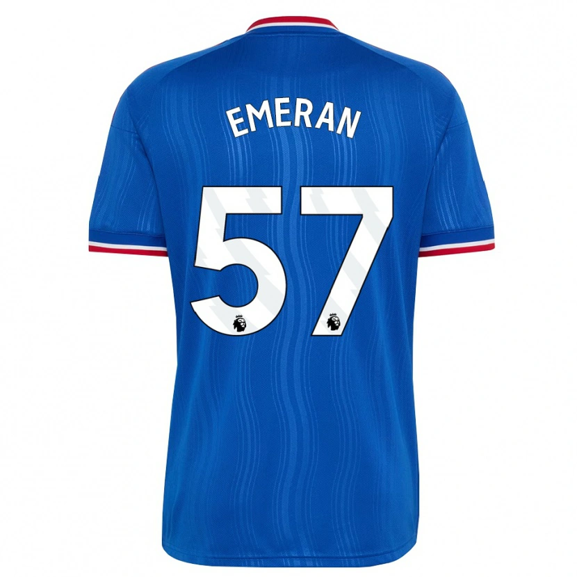 Danxen Criança Camisola Noam Emeran #57 Azul Branco Vermelho Alternativa 2026/27 Camisa Brasil