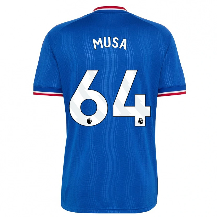 Danxen Criança Camisola Victor Musa #64 Azul Branco Vermelho Alternativa 2026/27 Camisa Brasil