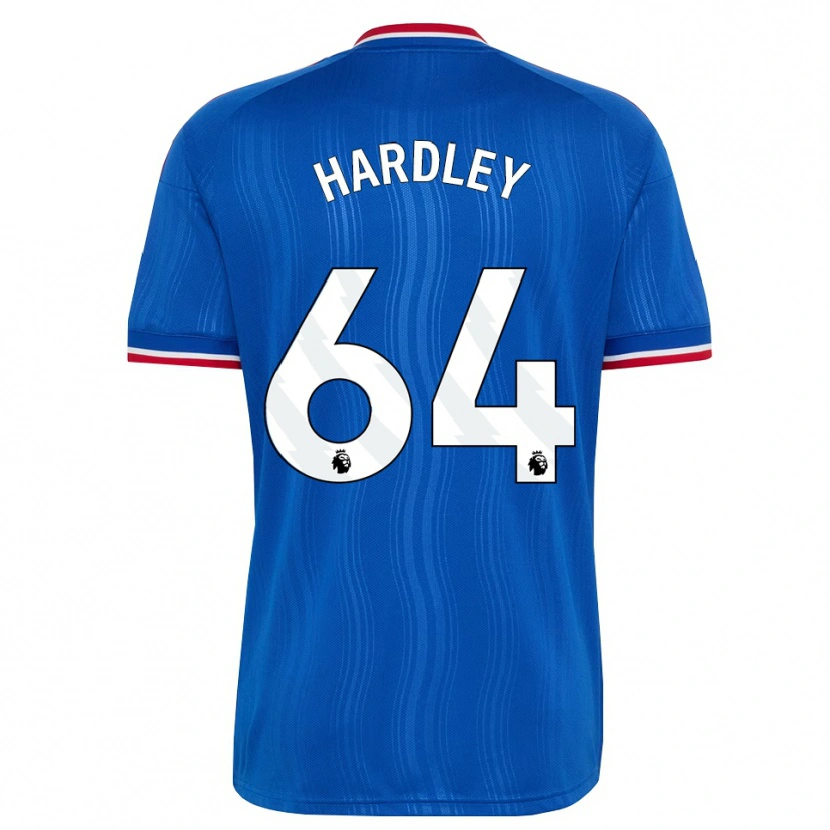 Danxen Criança Camisola Bjorn Hardley #64 Azul Branco Vermelho Alternativa 2026/27 Camisa Brasil
