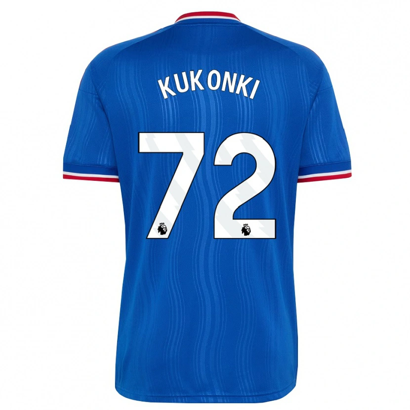 Danxen Criança Camisola Godwill Kukonki #72 Azul Branco Vermelho Alternativa 2026/27 Camisa Brasil