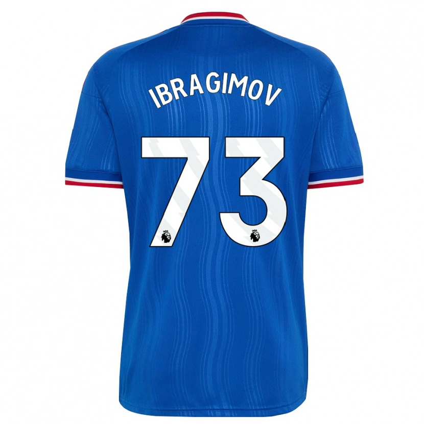 Danxen Criança Camisola Amir Ibragimov #73 Azul Branco Vermelho Alternativa 2026/27 Camisa Brasil