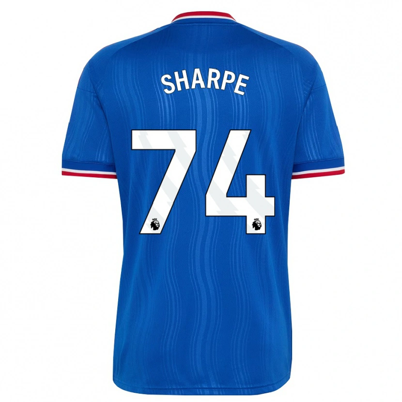 Danxen Criança Camisola Malachi Sharpe #74 Azul Branco Vermelho Alternativa 2026/27 Camisa Brasil