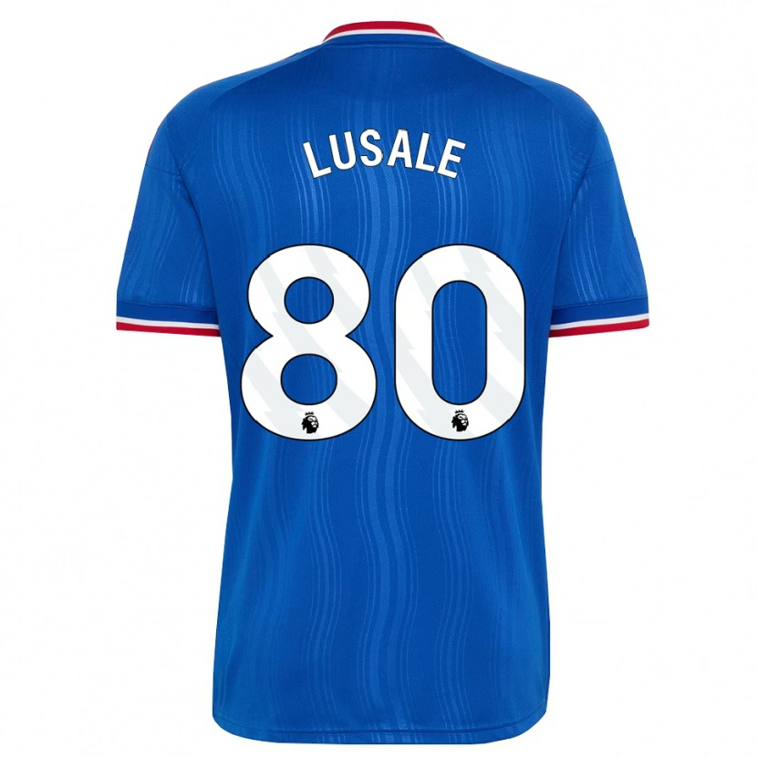 Danxen Criança Camisola Samuel Lusale #80 Azul Branco Vermelho Alternativa 2026/27 Camisa Brasil