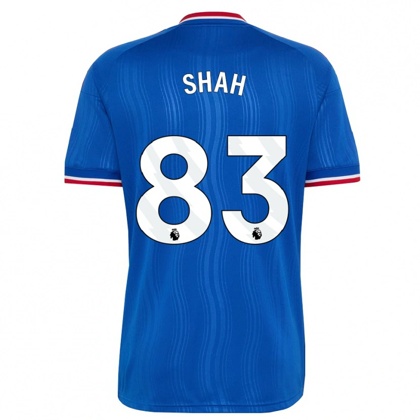 Danxen Criança Camisola Jariyah Shah #83 Azul Branco Vermelho Alternativa 2026/27 Camisa Brasil