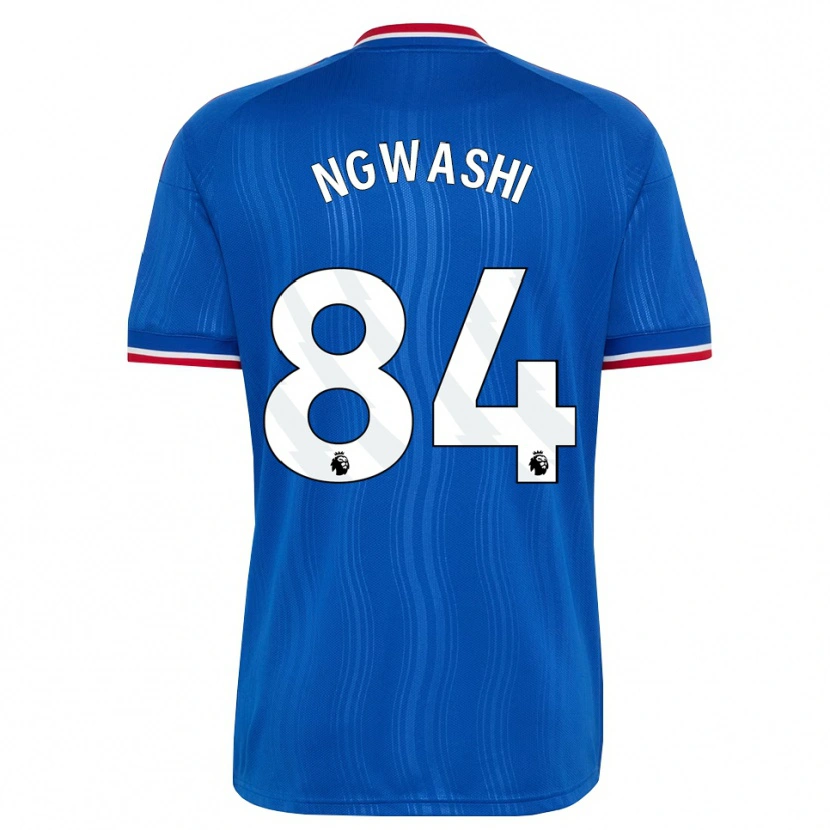 Danxen Criança Camisola Jayden Ngwashi #84 Azul Branco Vermelho Alternativa 2026/27 Camisa Brasil