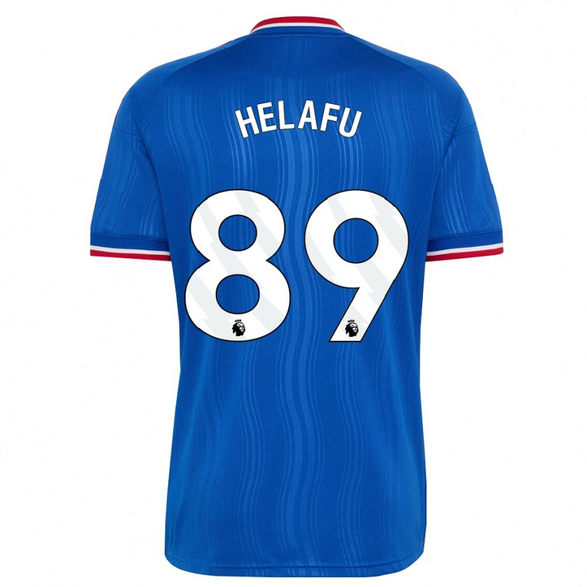 Danxen Criança Camisola Yuel Helafu #89 Azul Branco Vermelho Alternativa 2026/27 Camisa Brasil
